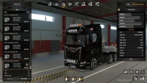 ETS2 Scania Part Mod: Next Generations Euro 6D Engine 1.40 (Image #2)