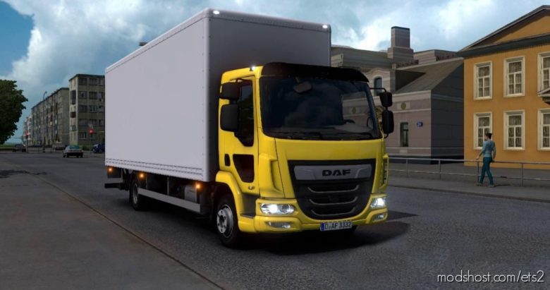 ETS2 DAF Truck Mod: LF V0.1 (Featured)