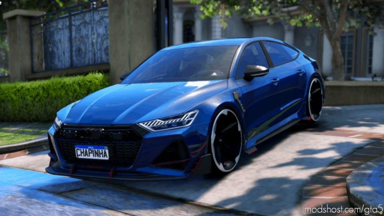 GTA 5 Audi Vehicle Mod: RS7 ABT 2021 (Featured)