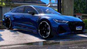 GTA 5 Audi Vehicle Mod: RS7 ABT 2021 (Image #4)