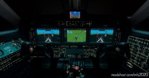 MSFS 2020 Cockpit Mod: King AIR Private Livery – Blackgold (Image #2)