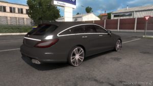 ETS2 Mercedes-Benz Car Mod: CLS 63 AMG Shooting Brake 1.39 (Image #2)