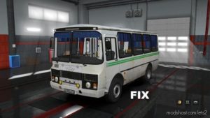 ETS2 FMOD Mod: PAZ 32054 BUS V1.1 FIX 1.39.X (Image #3)