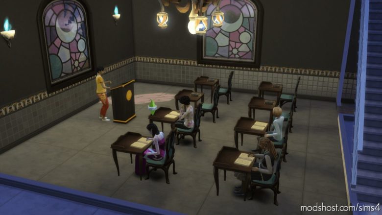 Sims 4 Mod: Spellcaster Spell Class (Featured)