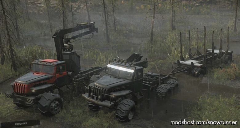 SnowRunner Truck Mod: Voron Extreme Forest (Featured)