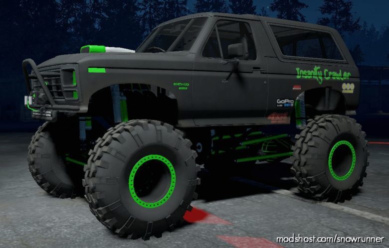 SnowRunner Car Mod: Insanity Crawler Revamped V2.4.6 (Featured)