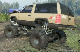 SnowRunner Car Mod: Tahoe Mega MUD Truck V2.6.9 (Image #2)