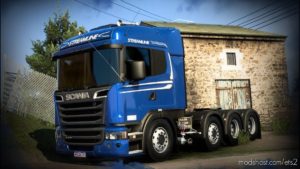 ETS2 Scania Truck Mod: Streamline 8X4 Brasil Edition 1.40.X (Featured)