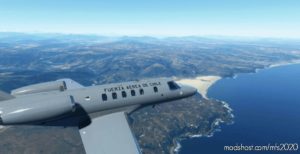 MSFS 2020 Chile Livery Mod: Asobo Cessna Citation CJ4 Fuerza Aérea DE Chile V1.1 (Image #4)