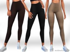 Sims 4 Clothes Mod: Female Casual Leggings (Featured)