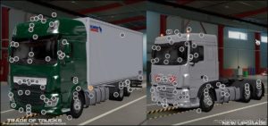 ETS2 DAF Truck Mod: XF 116 Megamod 1.40 (Image #3)