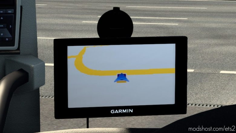 ETS2 Garmin Part Mod: 50LMT Navigator V1.4.1 (Featured)