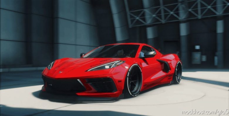 GTA 5 Chevrolet Vehicle Mod: Corvette C8 Mansaug (Featured)