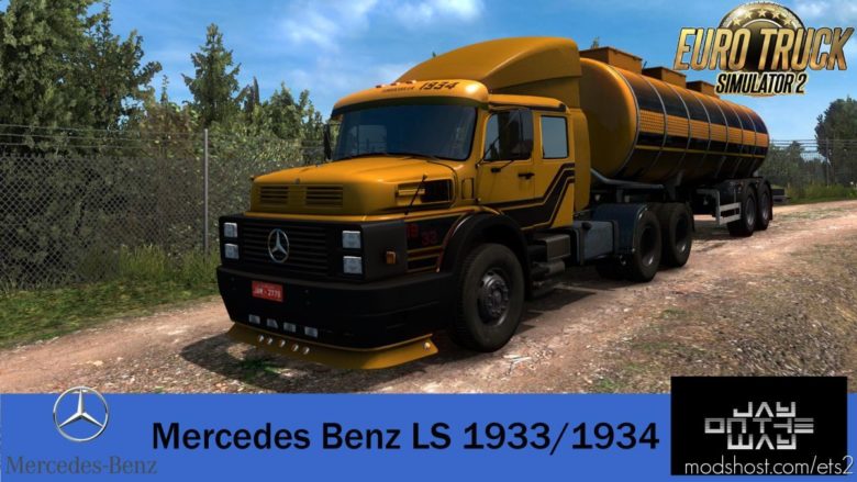 ETS2 Mercedes-Benz Truck Mod: LS 1933 – 1934 1.39.X (Featured)