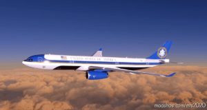 MSFS 2020 United States Livery Mod: AIR Force ONE Fictional A330 (Featured)