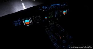 MSFS 2020 A320 Mod: NX FBW – Black Cockpit And Blue Lighting (Featured)