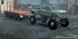 SnowRunner Car Mod: Nicks F-450 Monster Truck (Featured)