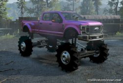 SnowRunner Car Mod: Nicks F-450 Monster Truck (Image #4)