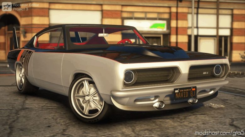 GTA 5 Vehicle Mod: 1968 Plymouth Formula S Barracuda Hemi-S (Featured)