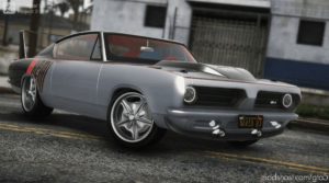 GTA 5 Vehicle Mod: 1968 Plymouth Formula S Barracuda Hemi-S (Image #6)