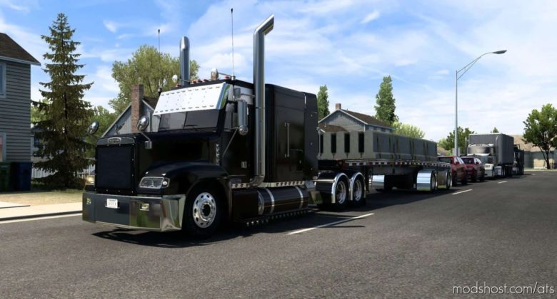 ATS Freightliner Mod: FLD Custom Truck 1.40 (Featured)