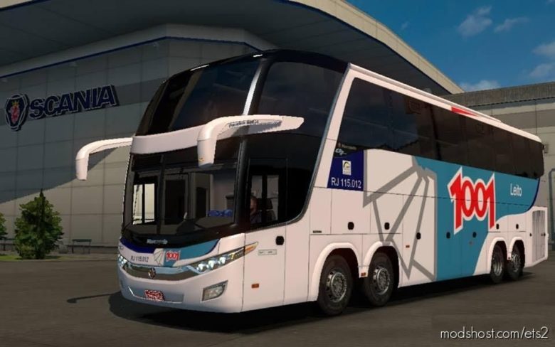 ETS2 Standalone Bus Mod: Marcopolo G7 1200 1.40 (Featured)