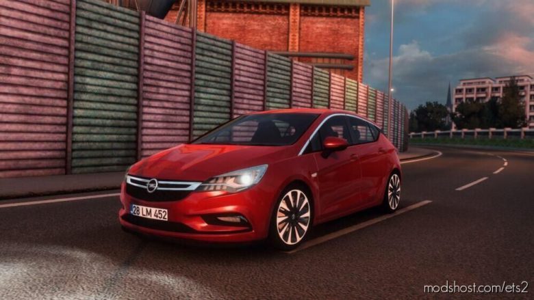 ETS2 Opel Car Mod: Astra K R60 1.39 (Featured)