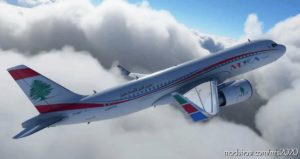 MSFS 2020 A320 Livery Mod: Middle East Airlines V2.0 (Image #2)