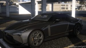 GTA 5 Nissan Vehicle Mod: 2021 Nissan GT-R50 By Italdesign (Image #3)