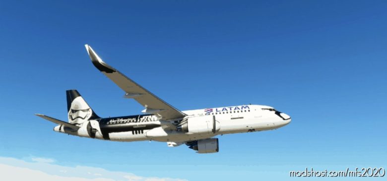 MSFS 2020 Airbus Livery Mod: A320Neo – Latam (Star Wars) (Featured)