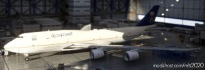 MSFS 2020 Boeing Livery Mod: 747-8F Saudia Cargo (4K) – NO Logo Mirroring (Image #2)