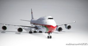 MSFS 2020 Boeing Livery Mod: 747-8 BBJ Royal Oman (4K) (Featured)