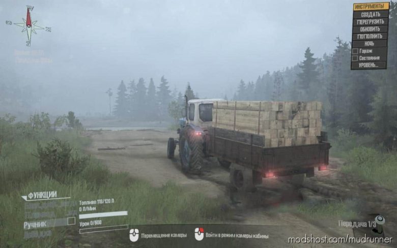 MudRunner Mod: Yumz-6A Tractor (Featured)