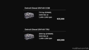 ATS Engines Part Mod: Detroit Diesel 20V149 1.39 – 1.40 (Image #2)