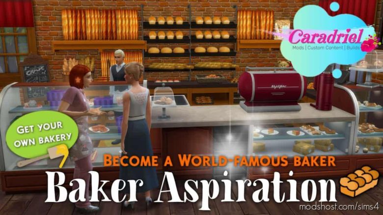 Sims 4 Mod: World-Famous Baker Aspiration (Featured)