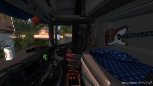 ETS2 Mod: DLC Cabin Accessories ATS 1.40 (Image #5)