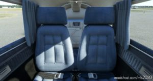 MSFS 2020 Cockpit Mod: Piper PA28R Arrow III (Justflight) – Clean Blue Interior V2.5 (Image #3)