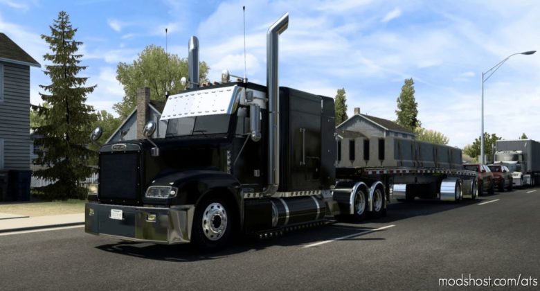 ATS Kenworth Mod: W900A Custom Update Truck 1.40 (Featured)