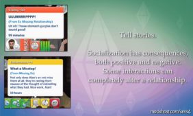 Sims 4 Mod: Story Telling Socials V0.9 (Image #5)