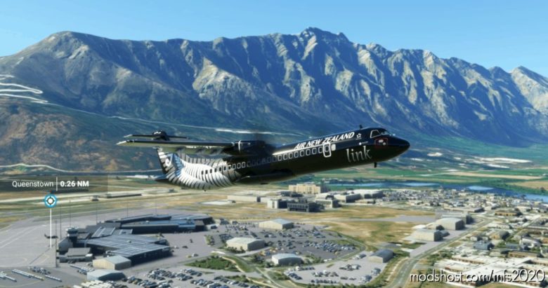 MSFS 2020 New Zealand Livery Mod: ATR72600 AIR NEW Zealand (Featured)