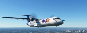 MSFS 2020 ATR 72-600 Livery Mod: ATR72-600 Fedex The Color Of The Plane HAS Been Reconstructed (Featured)