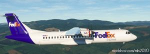 MSFS 2020 ATR 72-600 Livery Mod: ATR72-600 Fedex The Color Of The Plane HAS Been Reconstructed (Image #3)