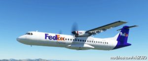 MSFS 2020 ATR 72-600 Livery Mod: ATR72-600 Fedex The Color Of The Plane HAS Been Reconstructed (Image #4)