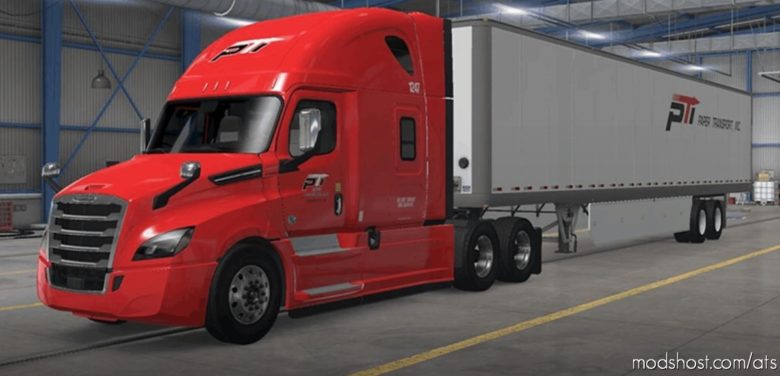 ATS Freightliner Mod: Paper Transport Skinpack (Featured)