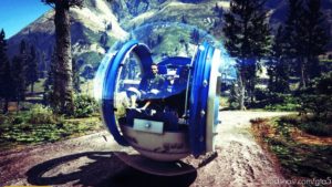 GTA 5 Vehicle Mod: Jurassic World Gyrosphere (Image #4)