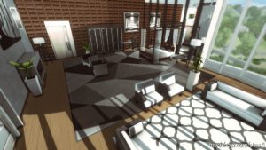 Sims 4 House Mod: Modern Mansion – NO CC (Image #20)