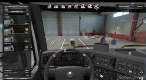 ETS2 Volvo Mod: FH 2009 Interior V1.5 1.39 (Image #4)