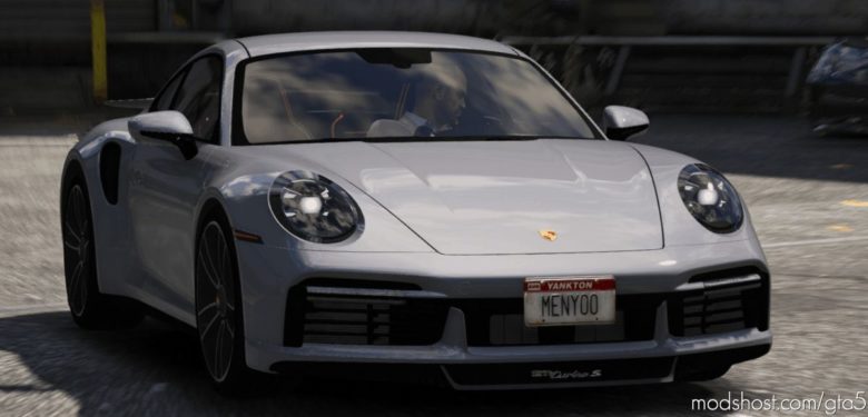 GTA 5 Porsche Vehicle Mod: 911 Turbo S (2021) (Featured)