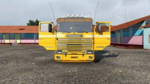 ETS2 Scania Mod: 113H Truck Mod With Door Animation 1.40 (Image #4)