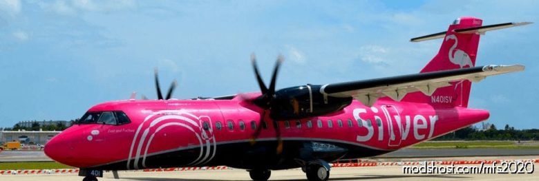 MSFS 2020 Livery Mod: ATR72- 600 Silver Airways (Featured)